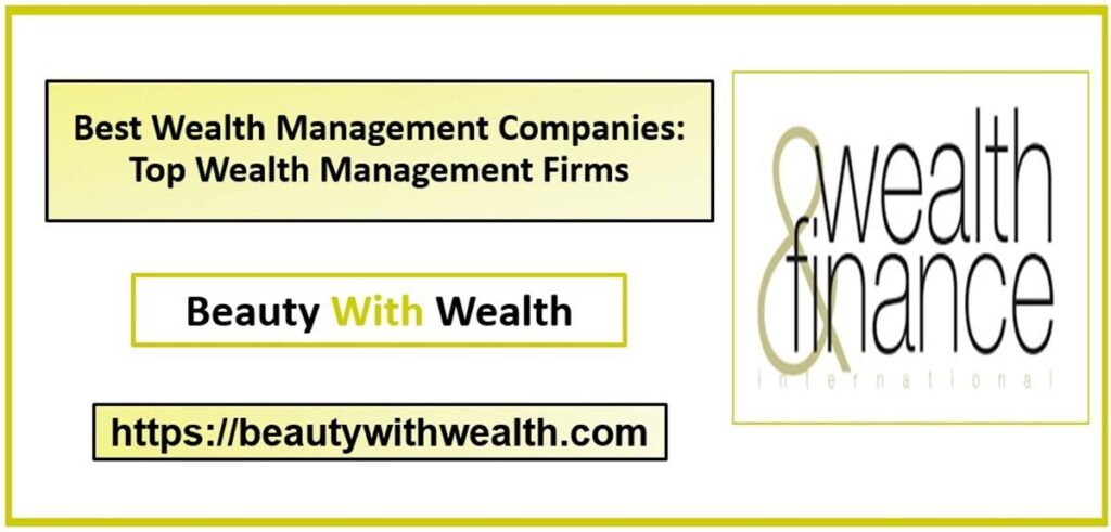 Best Wealth Management Companies